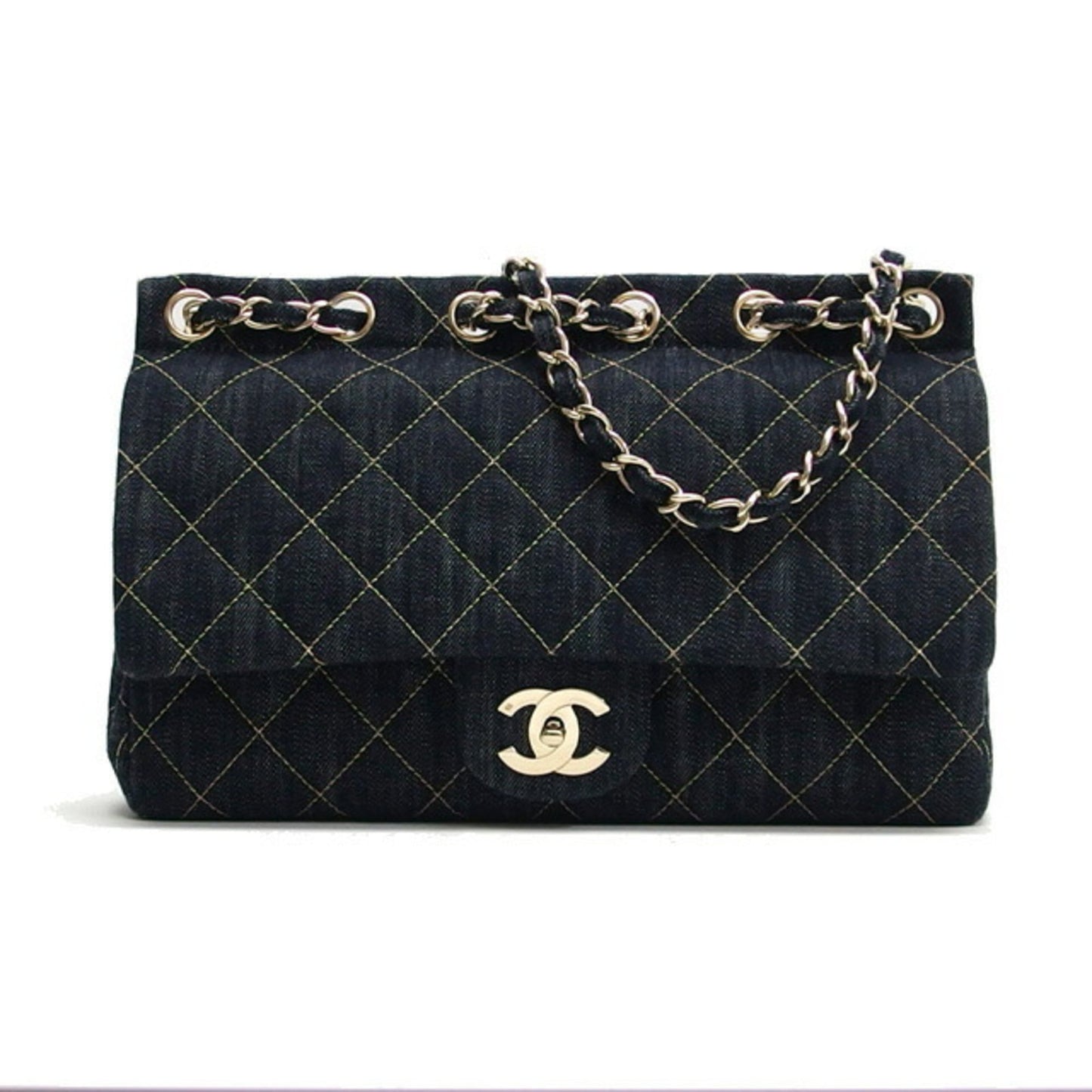 CHANEL Shoulder Bag Denim