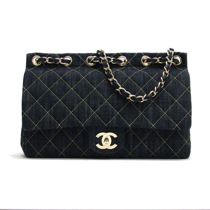 CHANEL Shoulder Bag Denim