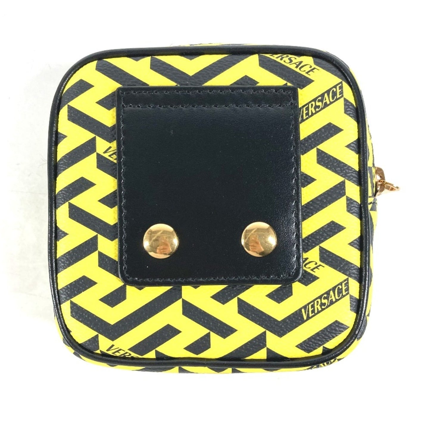 VERSACE Pouch Leather