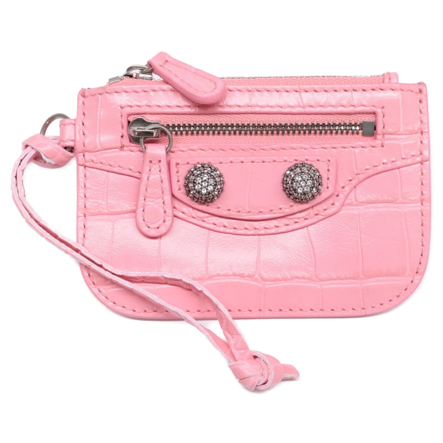 Pouch leather by Balenciaga