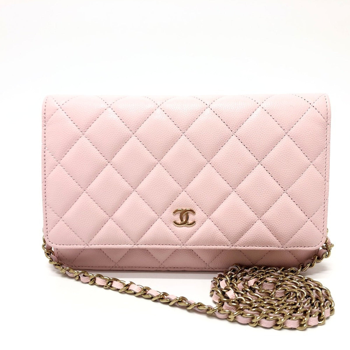 CHANEL Shoulder Bag Caviar Leather