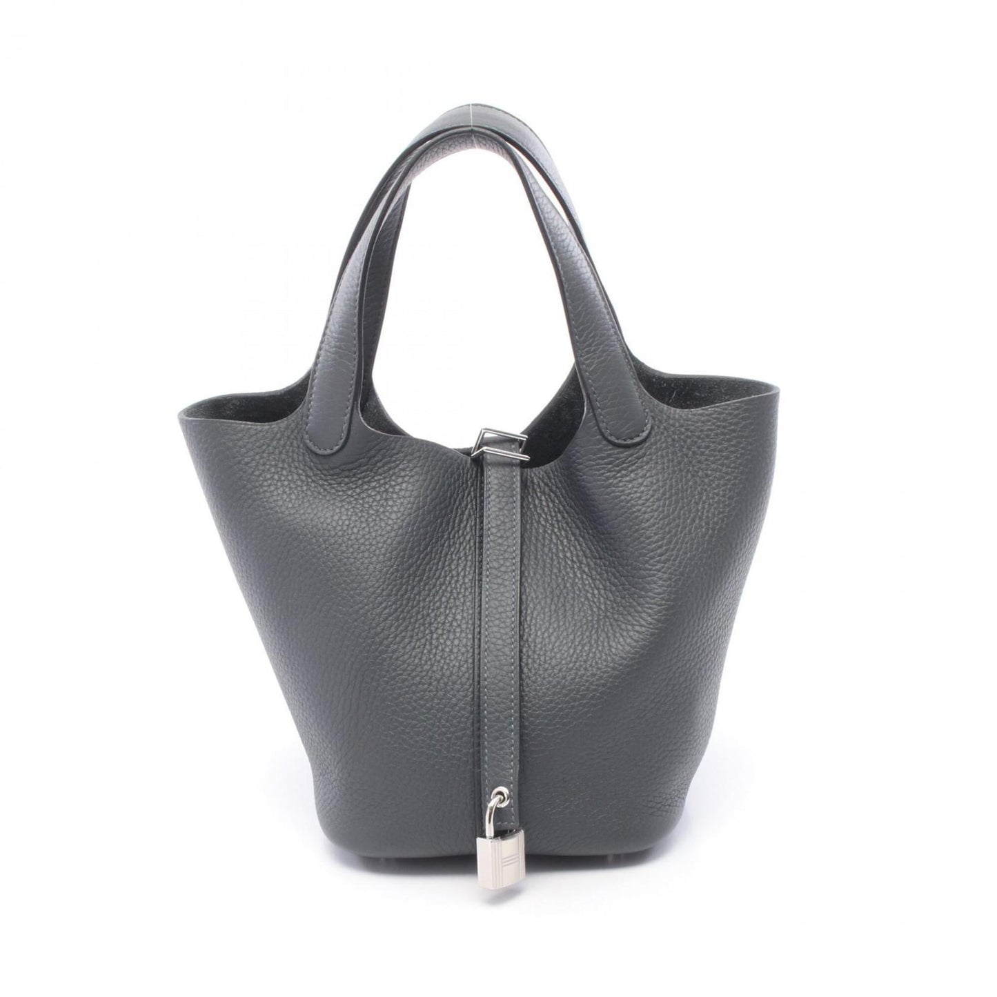 HERMES Handbag Taurillon Clemence Leather