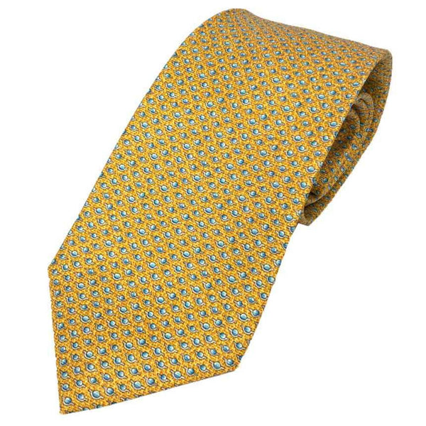 Silk cravat by Bvlgari