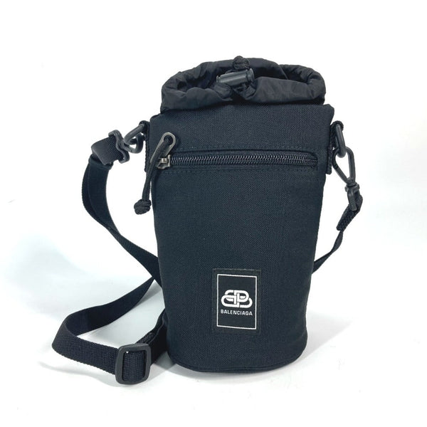 Balenciaga Pochette Shoulder Bag Nylon Leather