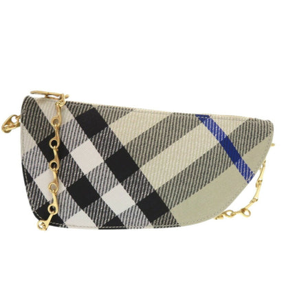 Shoulder Bag Canvas Burberry