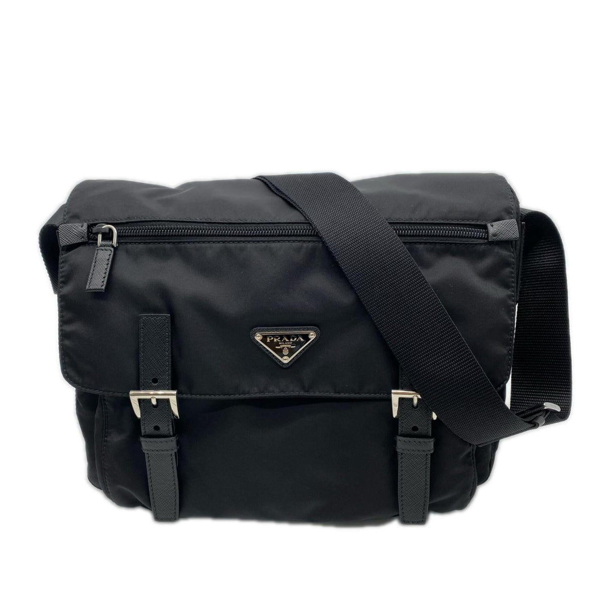 PRADA Shoulder Bag Nylon Saffiano