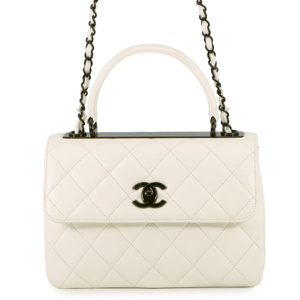 Handbag Leather By Chanel