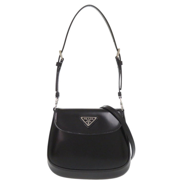 Shoulder Bag Leather By Prada