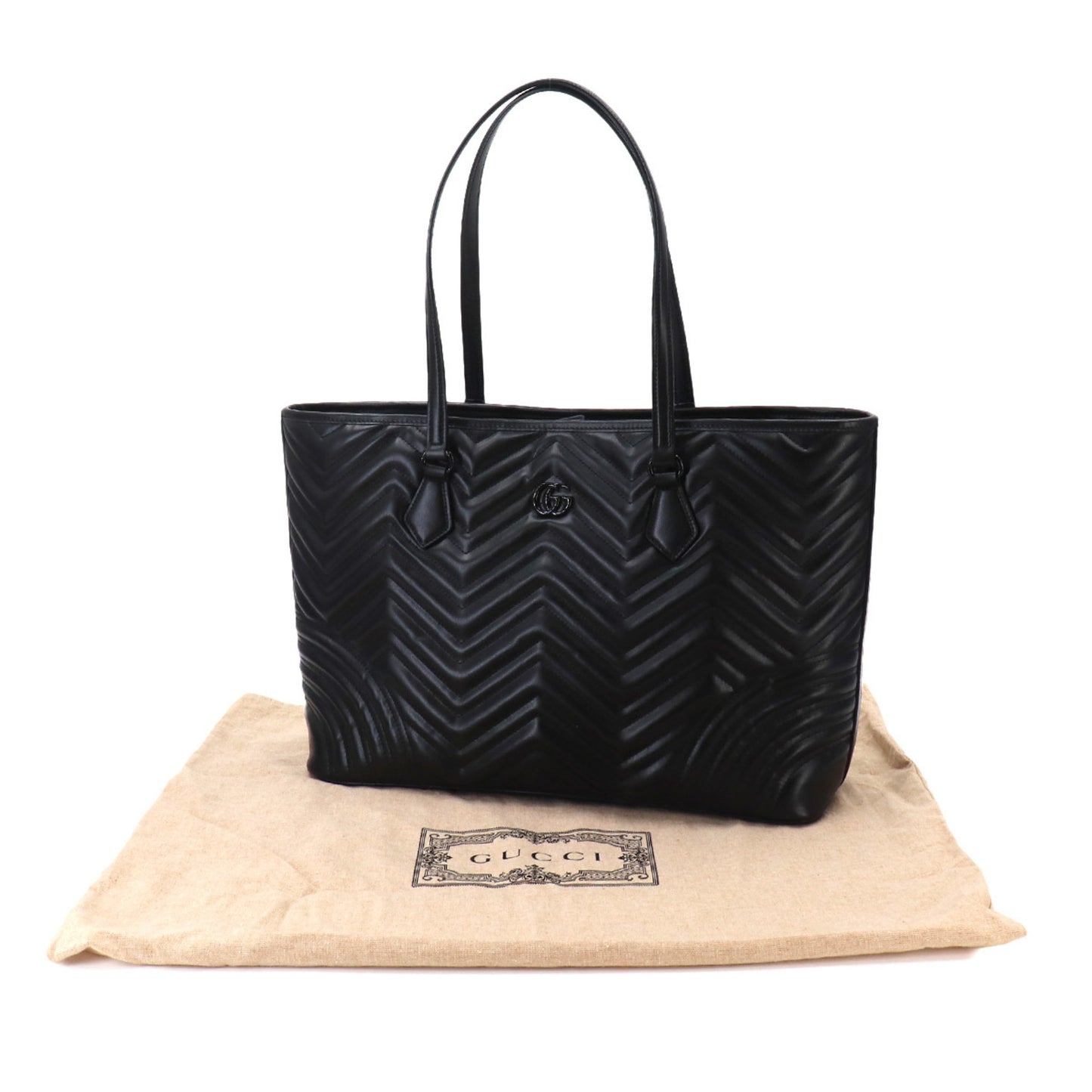 GUCCI Tote Bag Leather