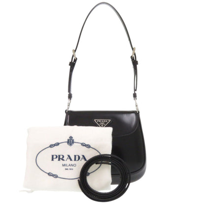 Shoulder Bag Leather By Prada
