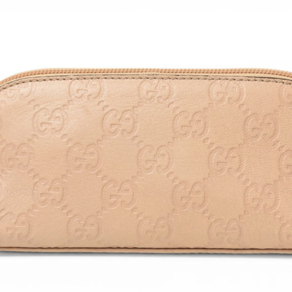 GUCCI Pouch Beige Brown