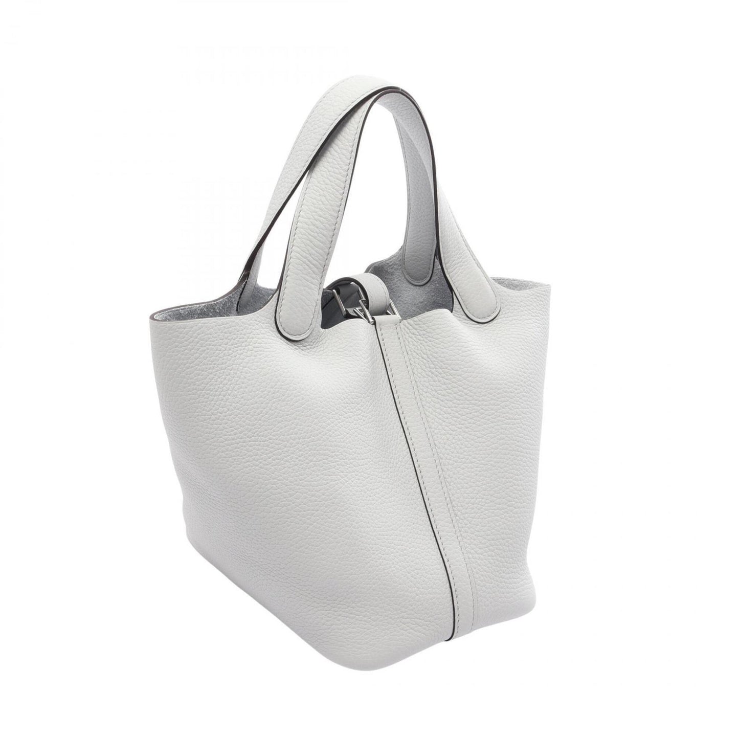 HERMES Handbag Taurillon Clemence Leather