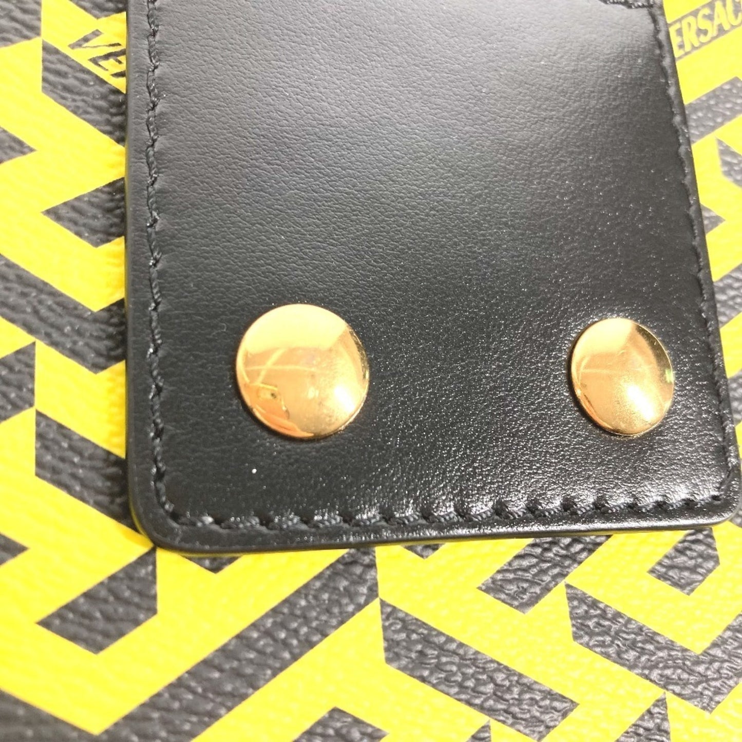 VERSACE Pouch Leather