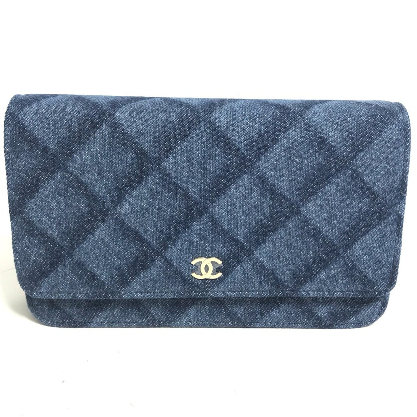 Shoulder bag denim by Chanel