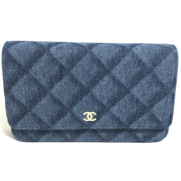 Shoulder bag denim by Chanel