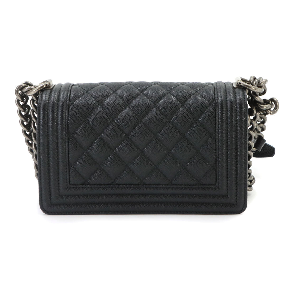 CHANEL Handbag Shoulder Bag Grained Calfskin