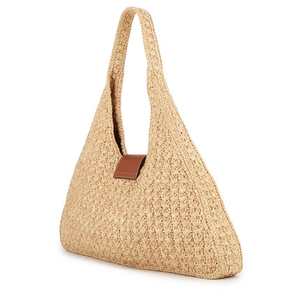 Raffia leather bag celine shoulder