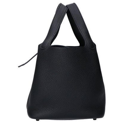 Hermes Handbag Clemence Leather Taurillon
