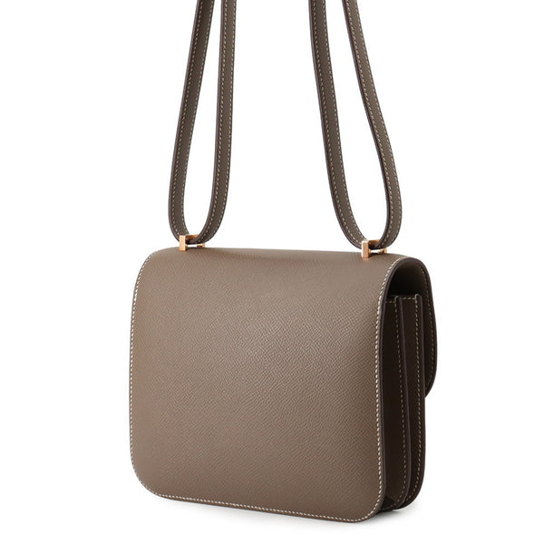 Handbag Hermes Leather Shoulder Epsom Bag