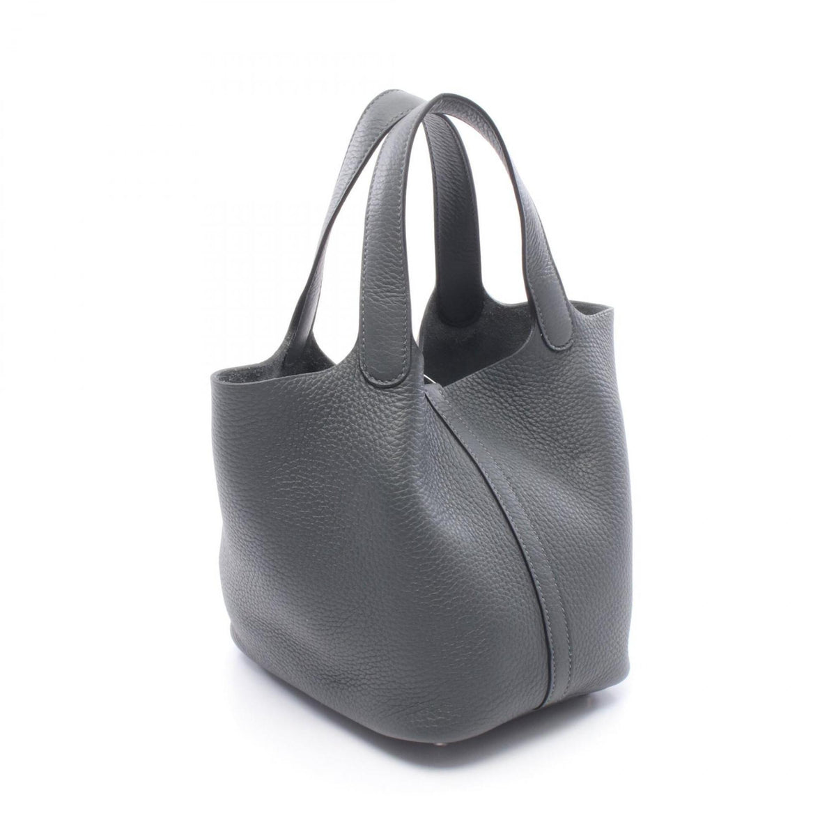 HERMES Handbag Taurillon Clemence Leather