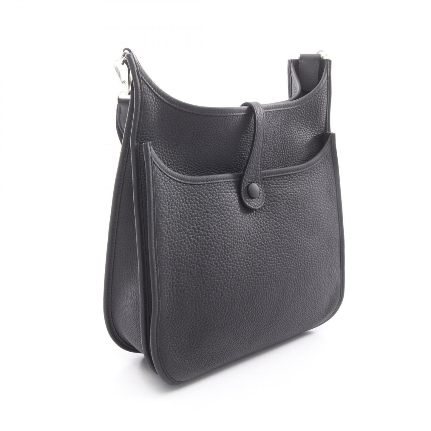 Clemence Leather Shoulder Bag By Hermes