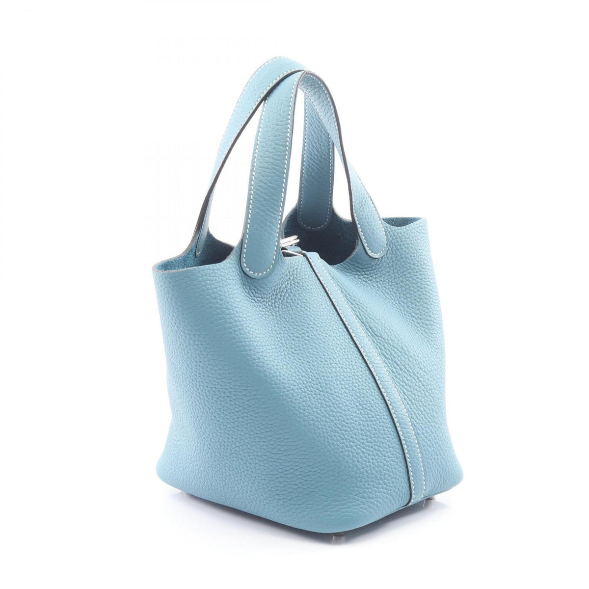 HERMES Handbag Taurillon Clemence Leather
