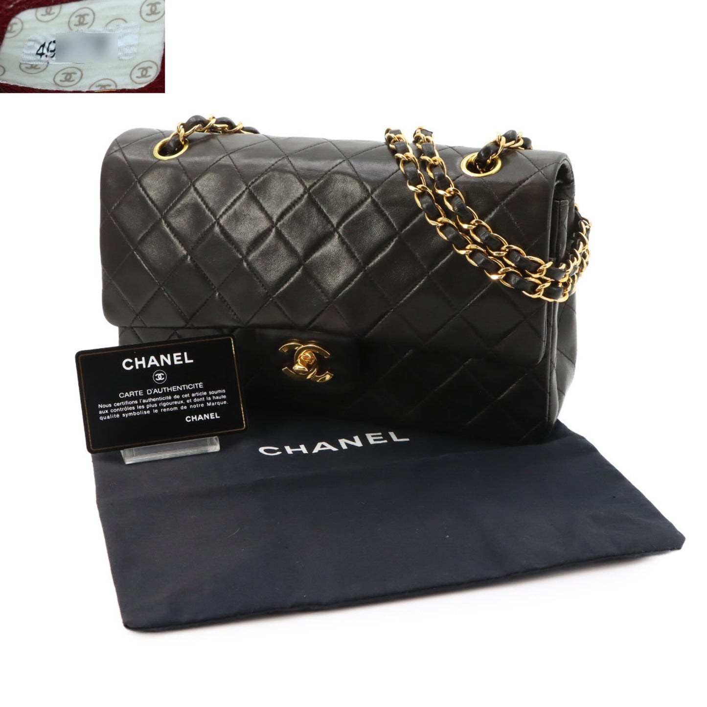 Chanel Handbag Shoulder Bag Leather