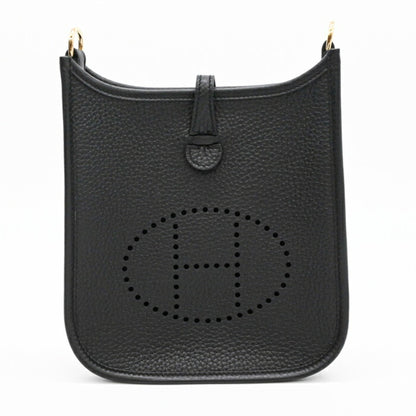 Hermes Shoulder Bag Taurillon Clemence Leather