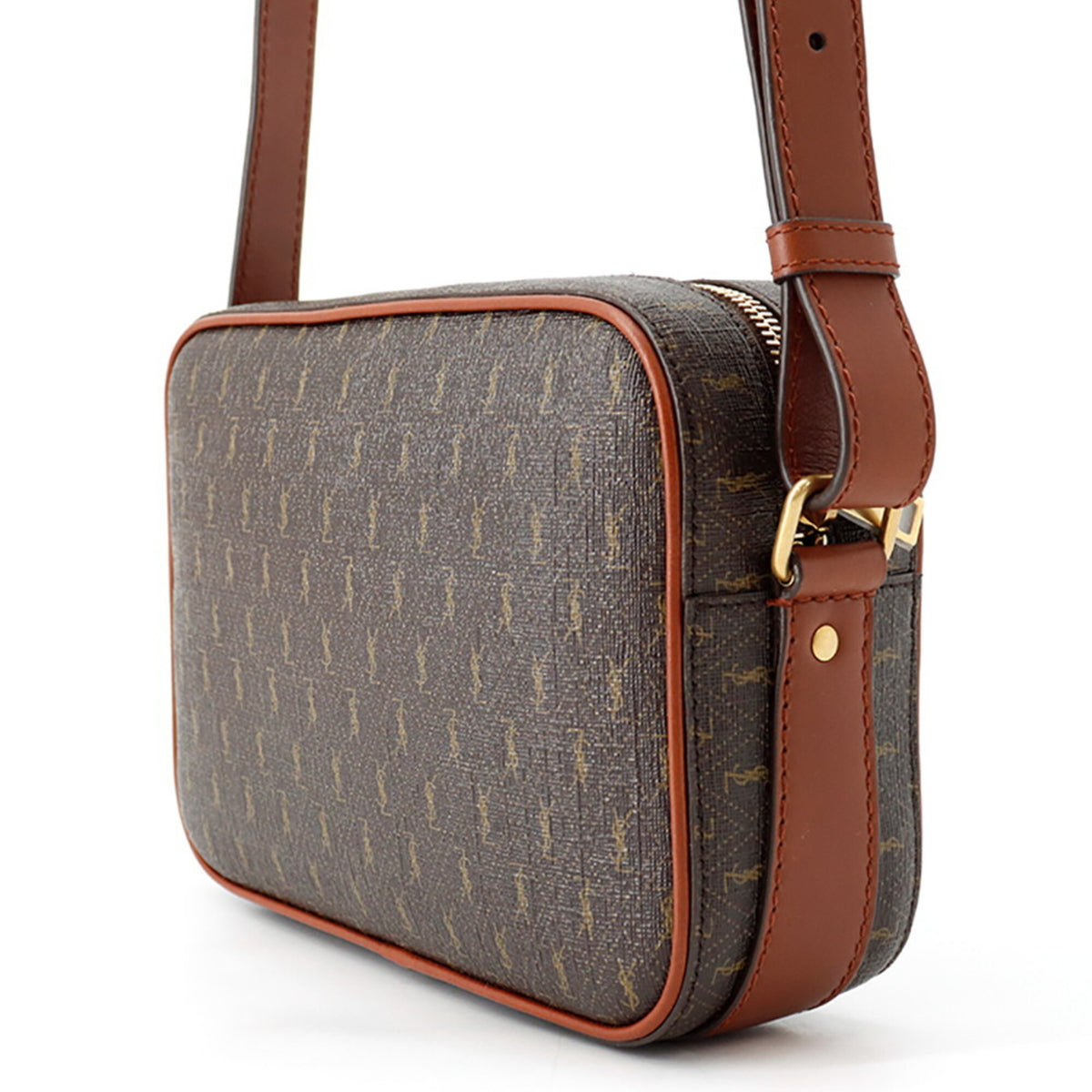 YVES SAINT LAURENT Shoulder Bag Pvc Leather