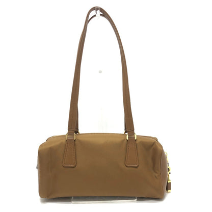 Nylon Leather Prada Bag Shoulder
