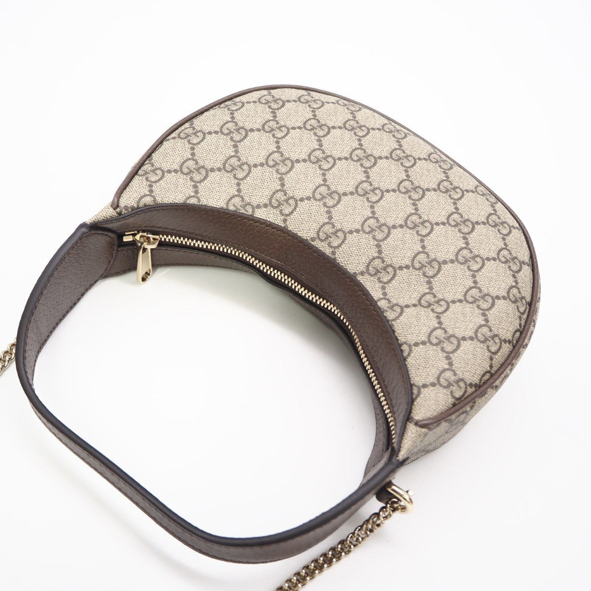 GUCCI Handbag Shoulder Bag Coated Canvas Leather