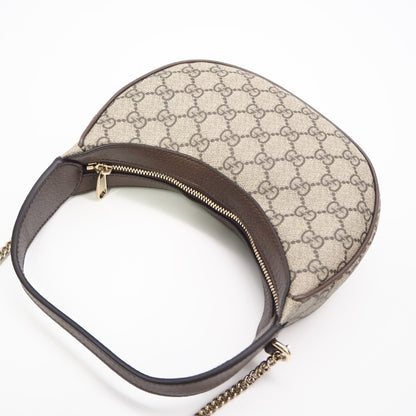 GUCCI Handbag Shoulder Bag Coated Canvas Leather