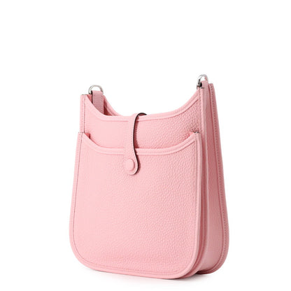 HERMES Shoulder Bag Taurillon Clemence Leather