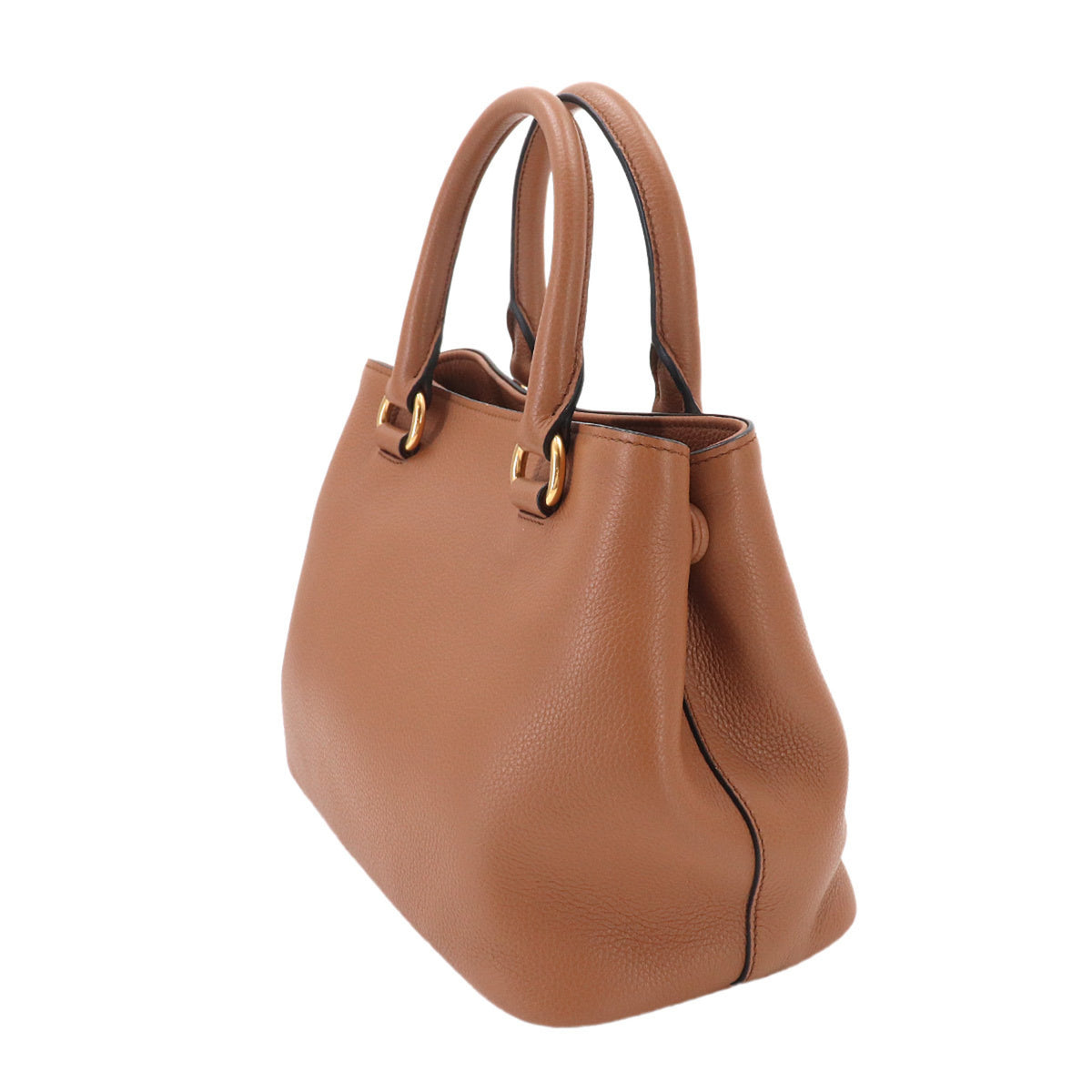 PRADA Handbag Leather