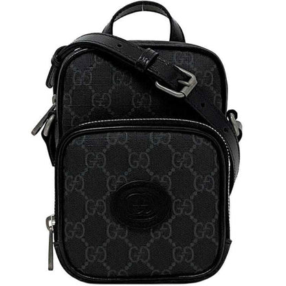 Pochette Shoulder Bag Gucci Leather Pvc