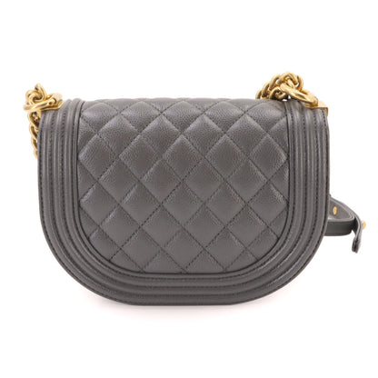 CHANEL Handbag Shoulder Bag Grained Calfskin