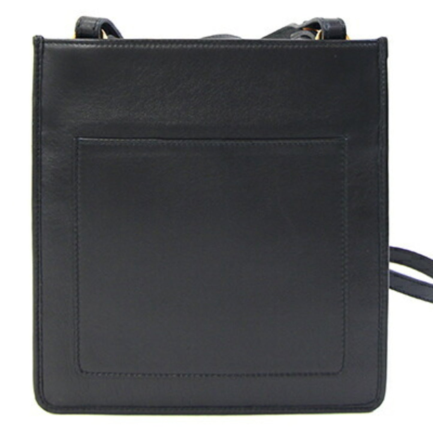 Pochette bag Miu leather shoulder