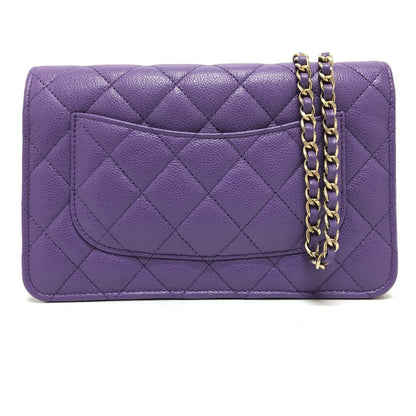 CHANEL Shoulder Bag Caviar Leather