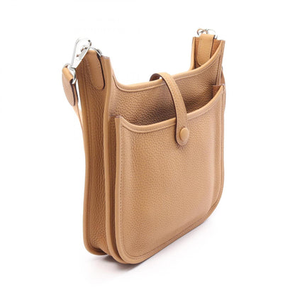 HERMES Shoulder Bag Taurillon Clemence Leather