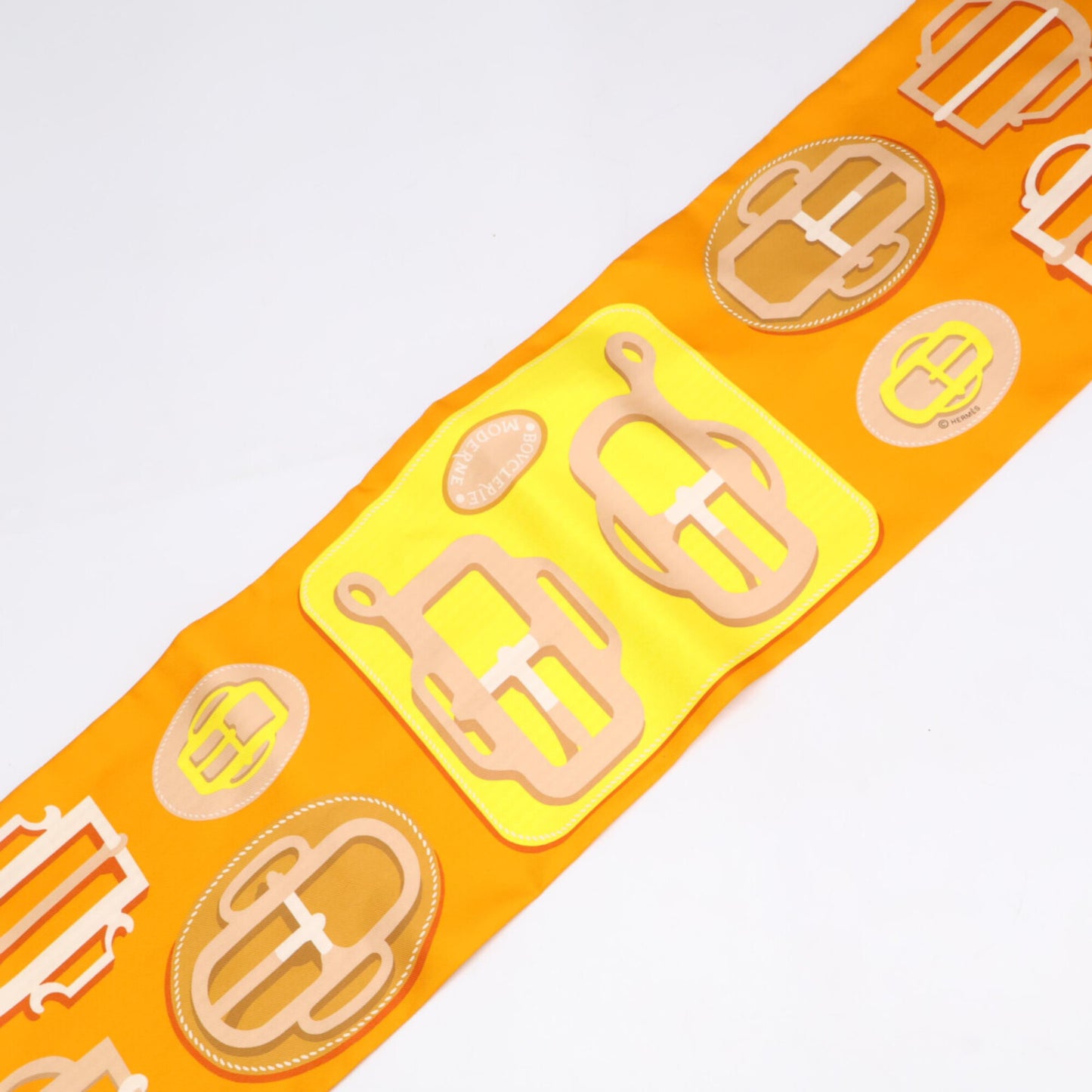 Hermes silk scarf