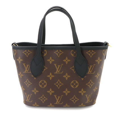 LOUIS VUITTON Handbag Pouch Monogram Canvas Leather