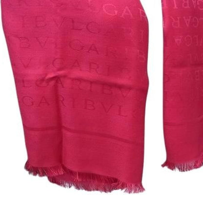 Bvlgari stole silk wool 60% 40%