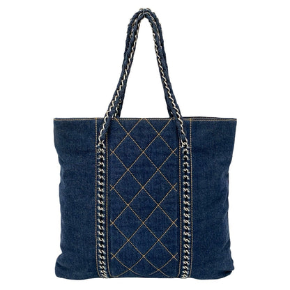 Denim Handbag Tote Bag Shoulder Chanel