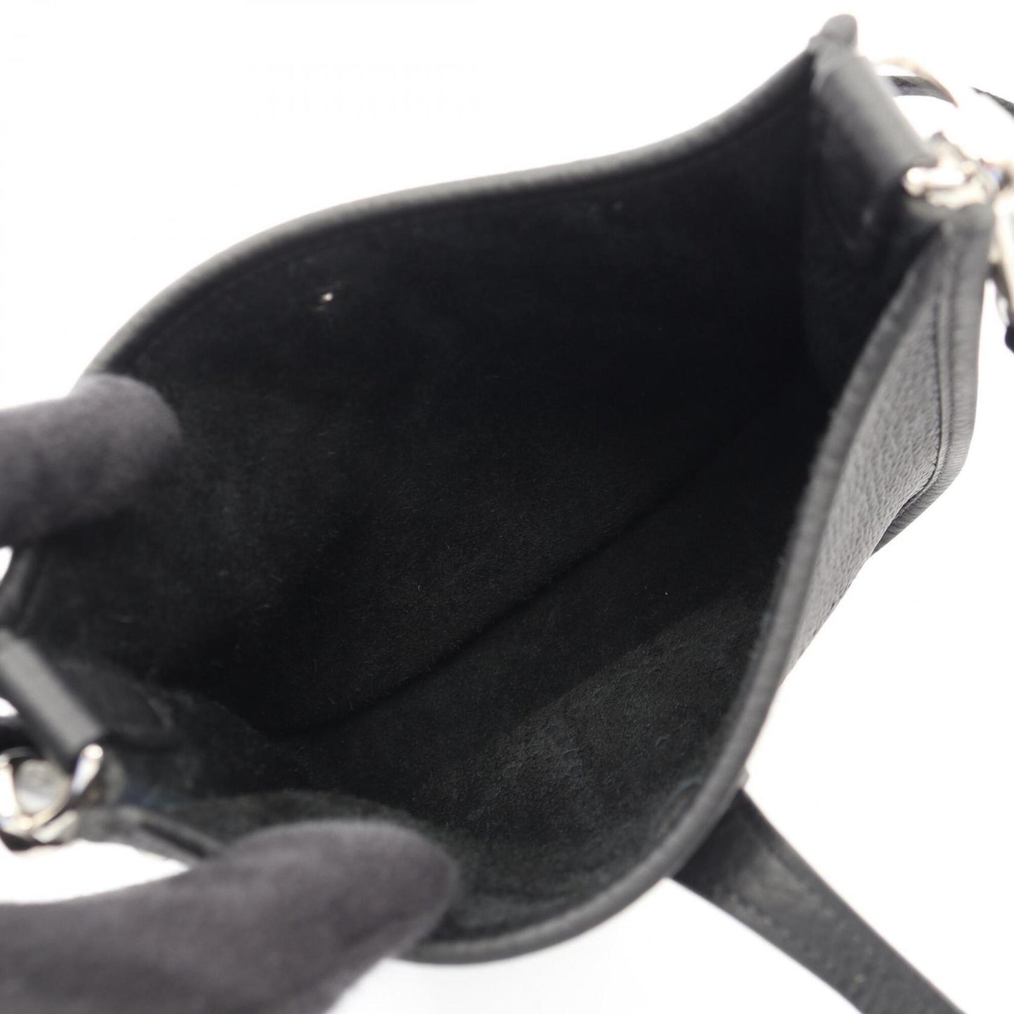 Hermes Shoulder Bag Clemence Taurillon Leather