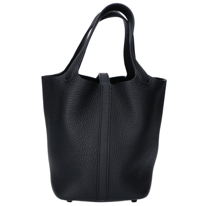 Hermes Handbag Clemence Leather Taurillon