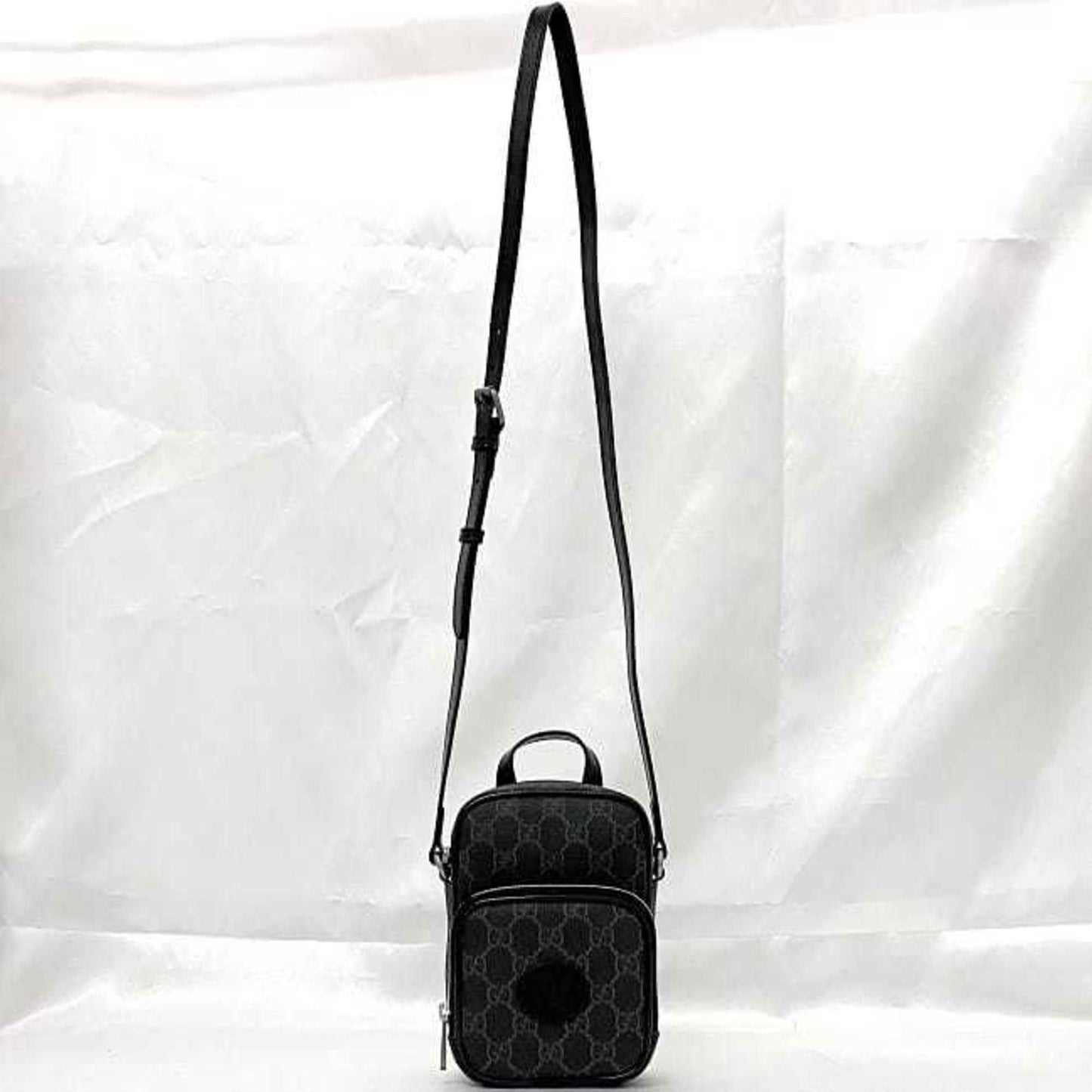 Pochette Shoulder Bag Gucci Leather Pvc