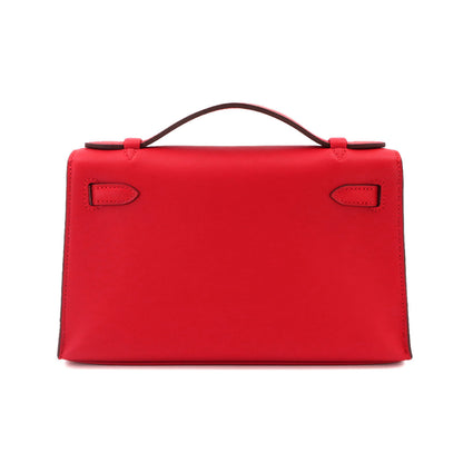 HERMES Handbag Pochette Swift Leather