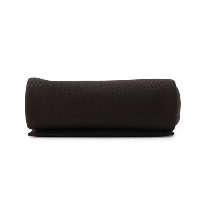 HERMES Shoulder Bag Canvas Leather