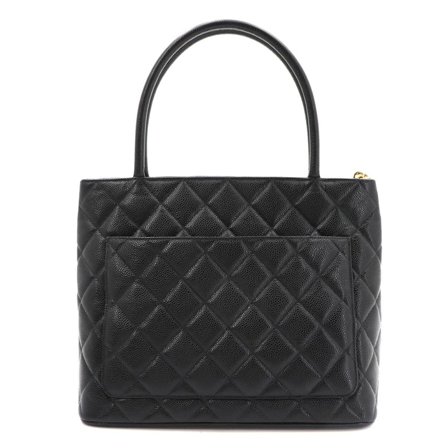 Handbag Chanel Tote Calfskin Grained