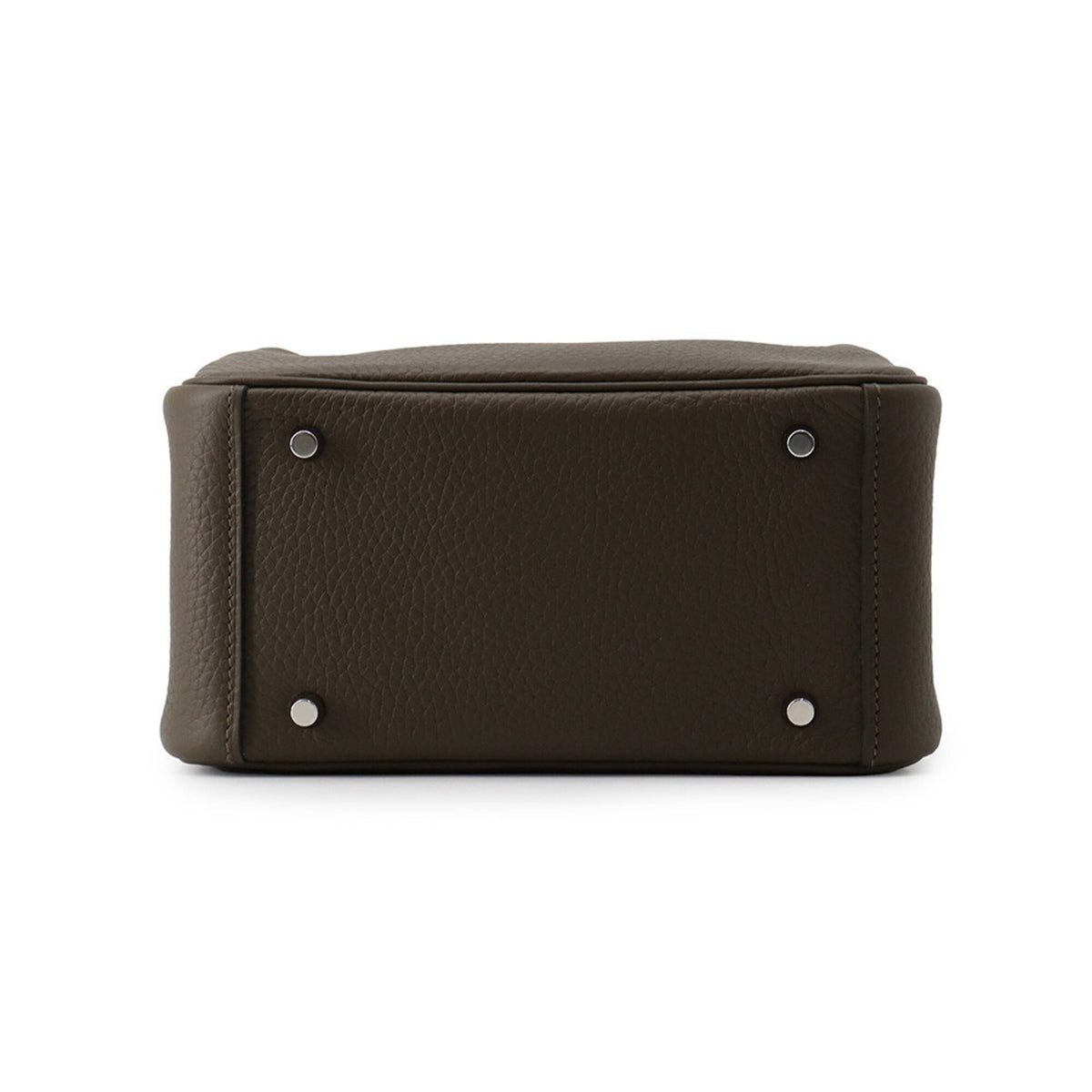 HERMES Handbag Taurillon Clemence Leather
